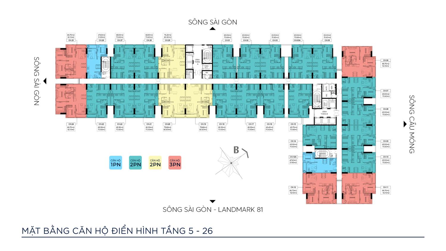 Mặt bằng & thiết kế Symlife